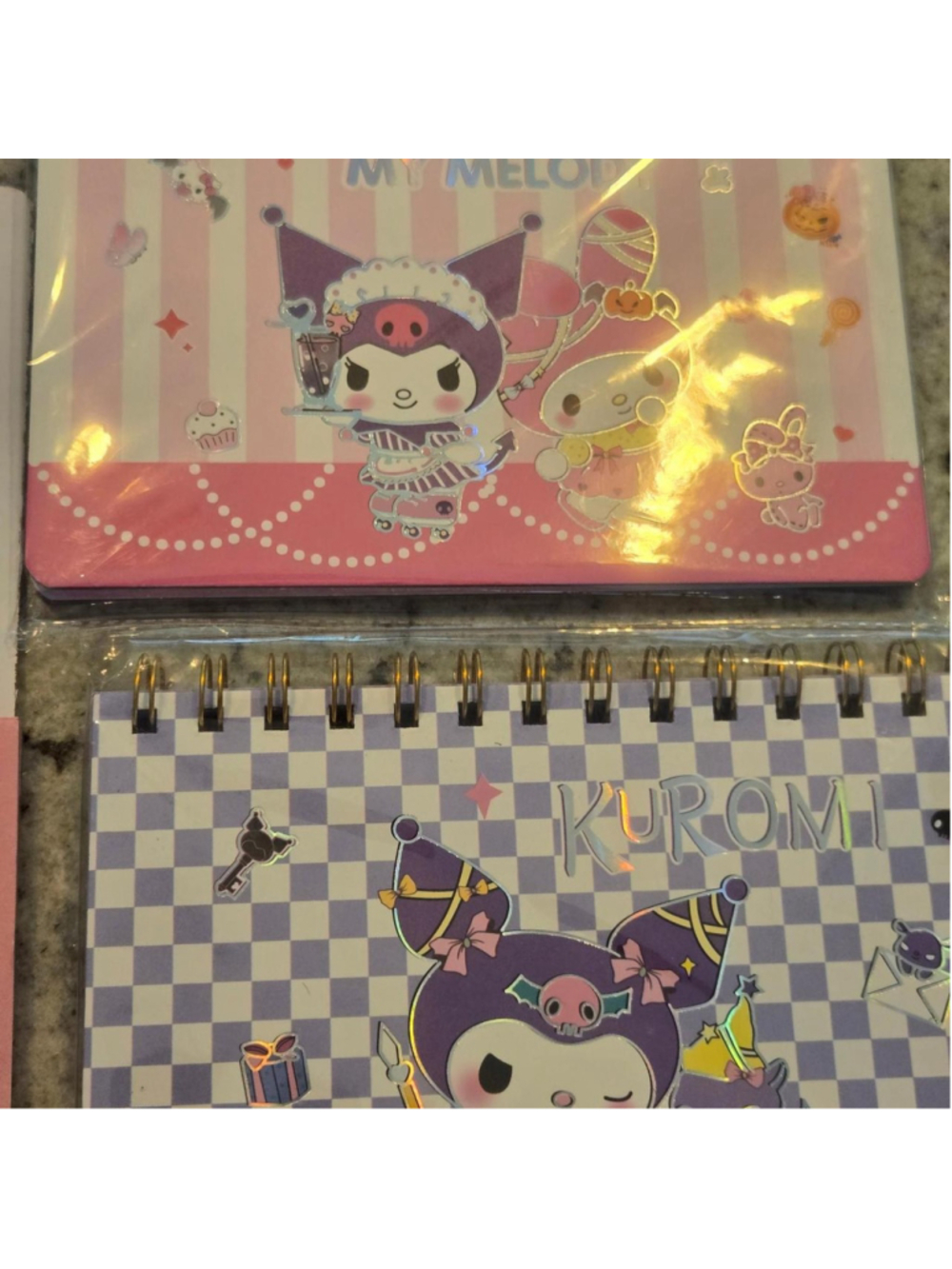 3 planners sanrio - colored pages